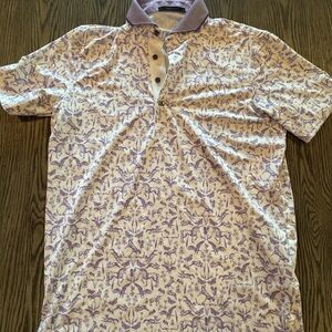 Men's Greyson Limited Purple Polo Shirt